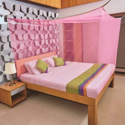 Foldable Mosquito Bed Net – Pink